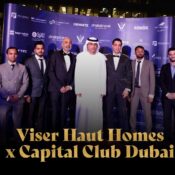 Viser Haut Homes at Capital Club Dubai’s 17th Anniversary | A Night in 2050